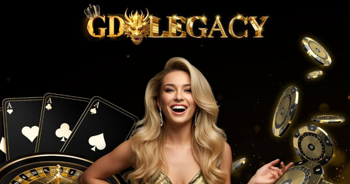 Main banner showcasing GD Legacy 77 GCash gaming platform in the Philippines